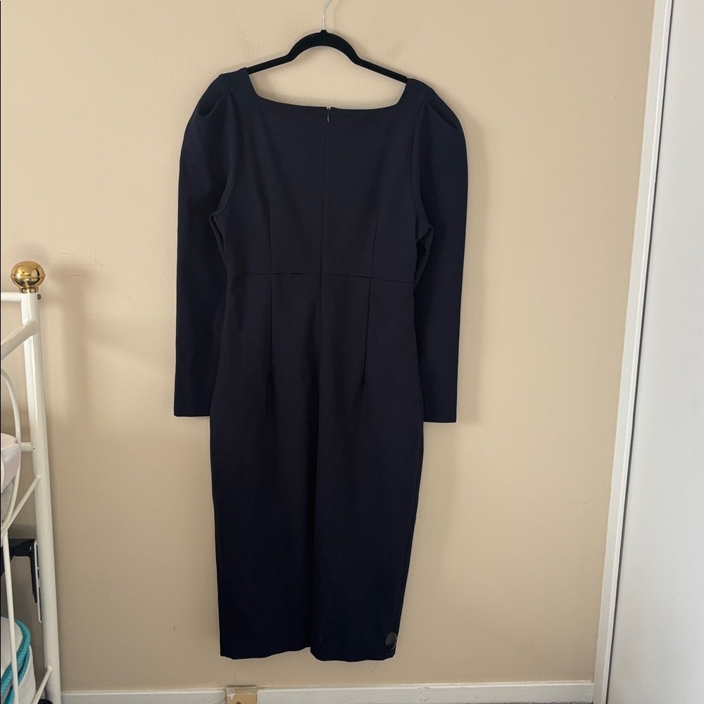 Elliott Scarlett’s Cut Out Midi Body Con Dress
